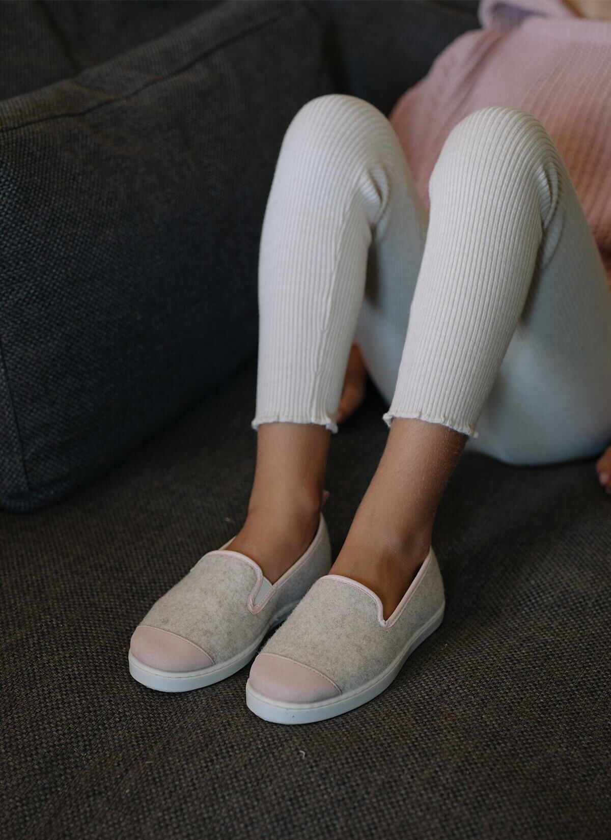 Pantofola AW Beige Rosa da Bambino