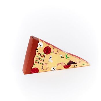 Coffret cadeau unisexe de chaussettes Pizza Slice 2