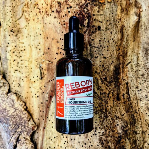 Reborn 71. Hair Nourishing Oil (Rosemary & Cedarwood Essential Oils) (50ml)