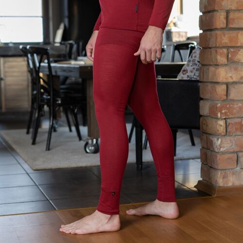 Men's Merino Wool 160gsm Pants RB Royal Cherry