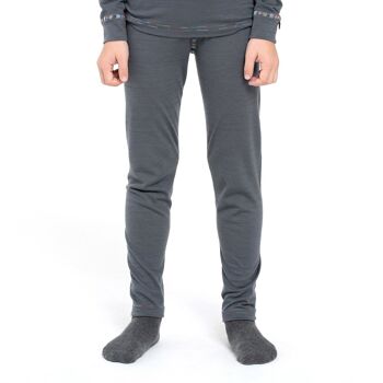 Pantalon Enfant Laine Mérinos 160 g/m² Perfect Grey 6