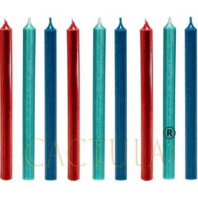 Candele per la cena 28 cm 9 pz Bold