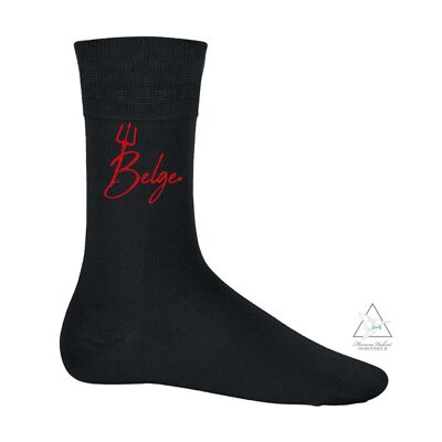 Printed socks - BELGIAN TRIDENT