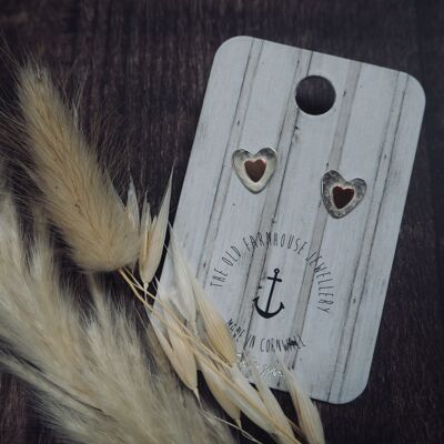 Layered Studs Heart