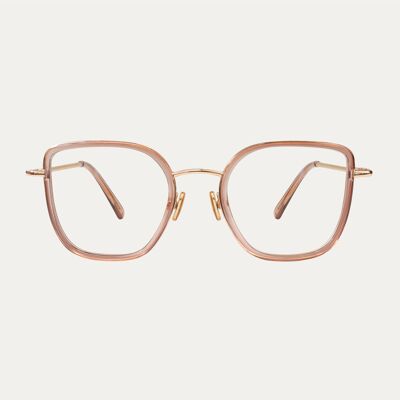 Ginny.M Transparent Pink - Hellblau