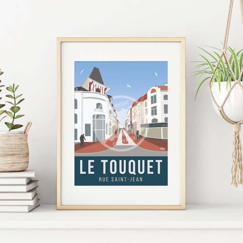 Le Touquet - "Rue Saint-Jean"