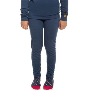 Pantalon Enfant Laine Mérinos 160 g/m² Denim 4