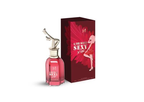 PERFUME 100ML G FOR WOMEN SEXY IN RED  M9458