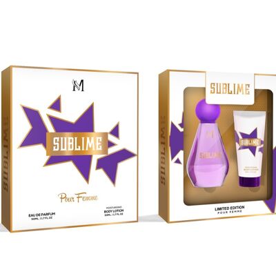 SET DE PERFUME 50ML SUBLIME M2700