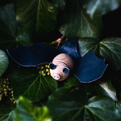 Murciélago de herradura, animal de juguete de madera para niños de 1 a 9 años