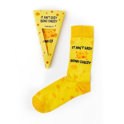 Calcetines de queso unisex