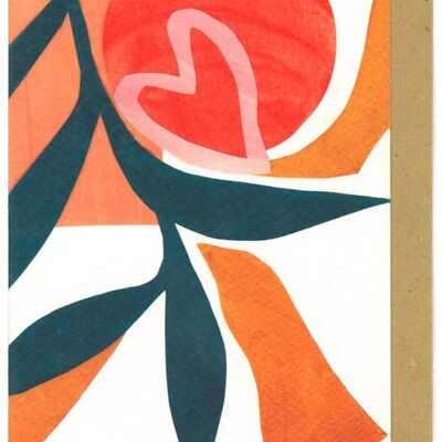 HEART AND SUN CARD – Pack of 10