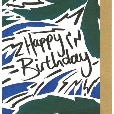HAPPY BIRTHDAY PALM CARD – Pack of 10