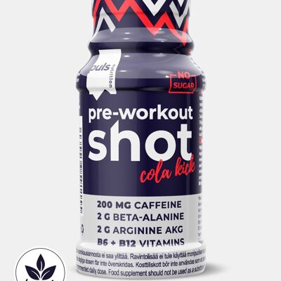 PRE-WORKOUT SHOT Cola Kick 60 ml