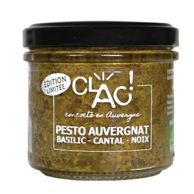 Pesto auvergnat basilic cantal noix