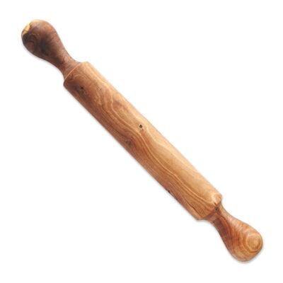 KLASSIK rolling pin with handles (approx. 42 cm) made of olive wood