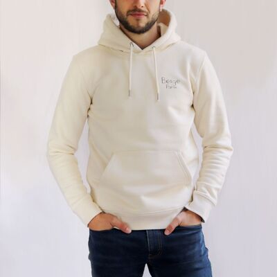 Sweat prend un verre beige