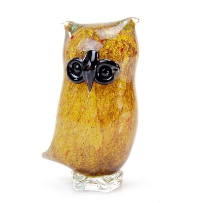 Owl Brown of Glass