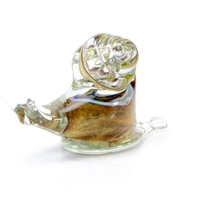 Brown Snail of Glass
