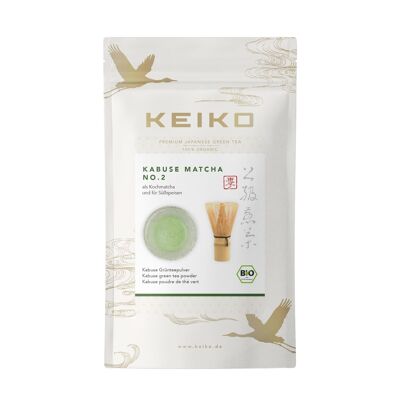 Kabuse Matcha n.2 - Tè in polvere biologico per tonalità parziale (50 g)