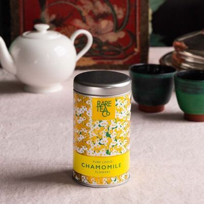 Whole Chamomile Loose Leaf Tea, 25g Tin