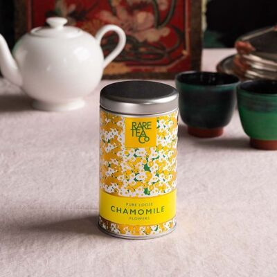 Whole Chamomile Loose Leaf Tea, 25g Tin