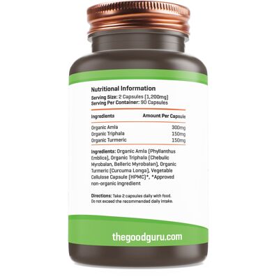 Organic DetoxKare 90 Capsules Jar