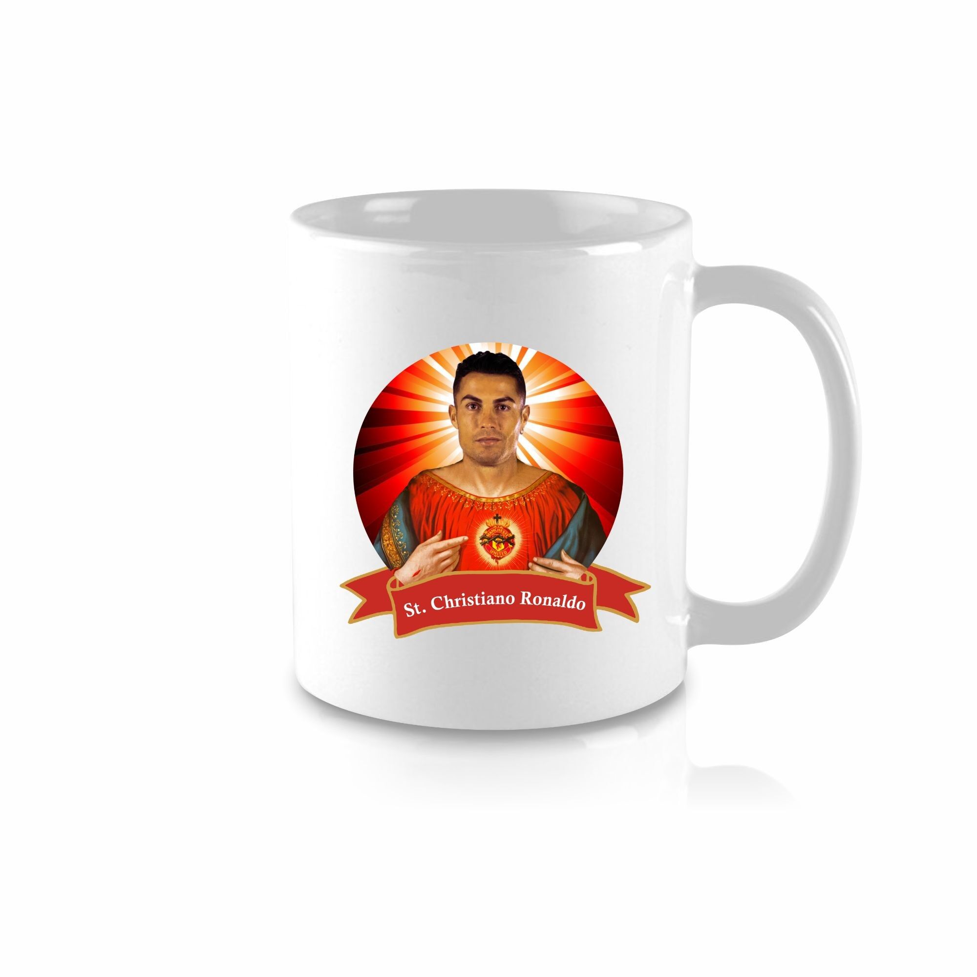 Regalo novedoso de oración de celebridades. Cristiano Ronaldo