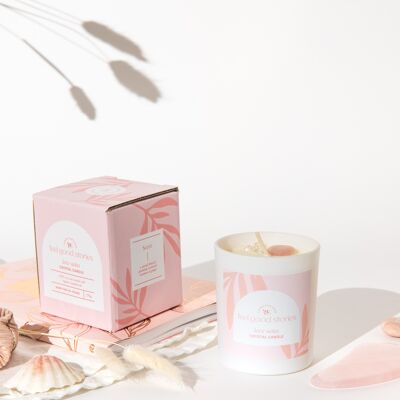 Bougie en cristal Love Notes