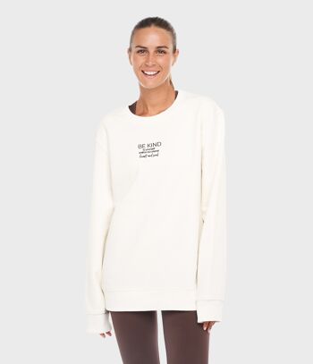 SWEAT-SHIRT COLUMBIA BE KIND VANILLE 1