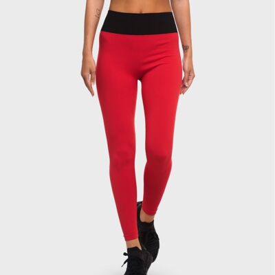 Rivington brb leggings - black/bright red