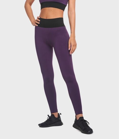 Rivington brb leggings - black/dark purple