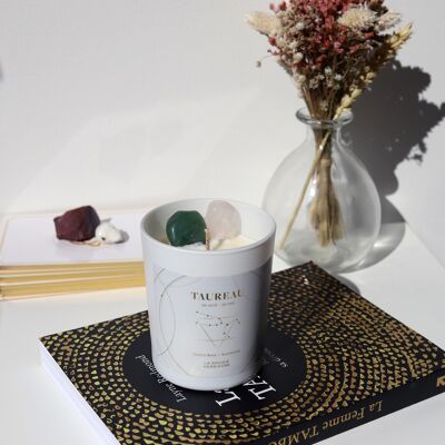 Bougie Astro Taureau | LA BOUGIE HERBIVORE