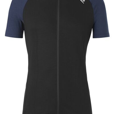 DryRide Bike Jersey Short Sleeves - Black