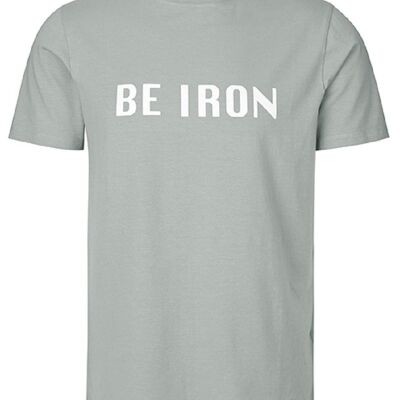 Camiseta Be Iron 2020 - Gris llovizna