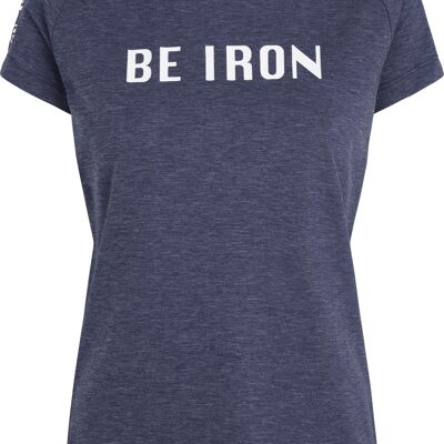 BE IRON DryRun Tee - Femme - Bleu tempête