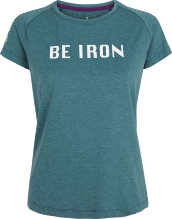 BE IRON DryRun Tee - Femmes - Vert Foncé 1