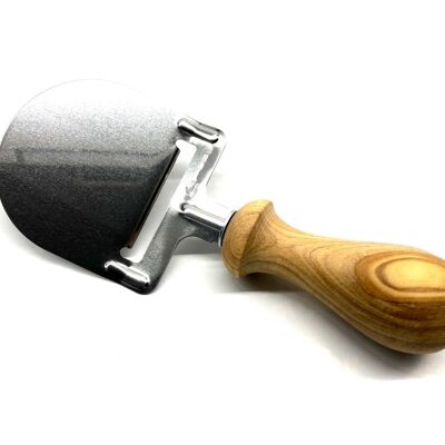 Cheese slicer DESIGN with olive wood handle