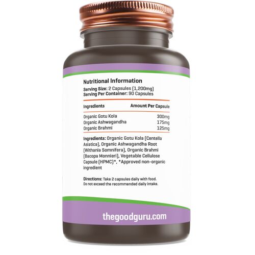 Organic MemoryKare 90 Capsules Jar