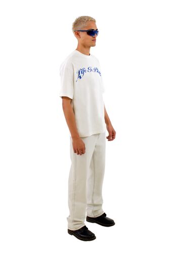 T-shirt oversize blanc 2