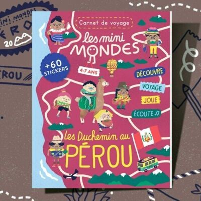 Peru - Activity book for children 4-7 years old - Les Mini Mondes