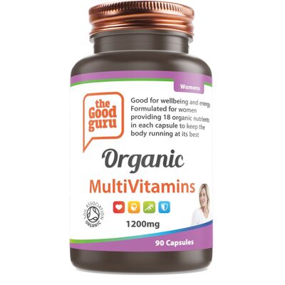 Organic Multivitamin Women 90 Capsules Jar