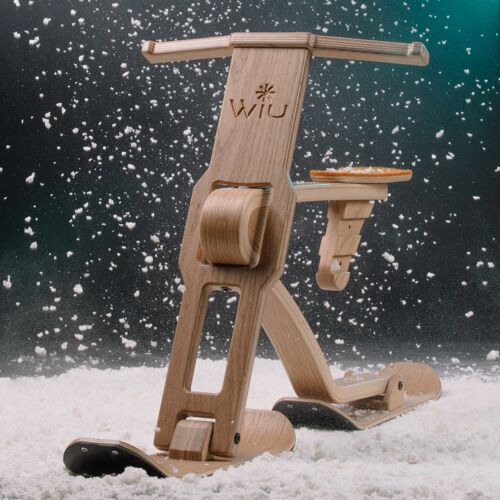 Wiu Winter Wood Snow Balance Bike - Natural