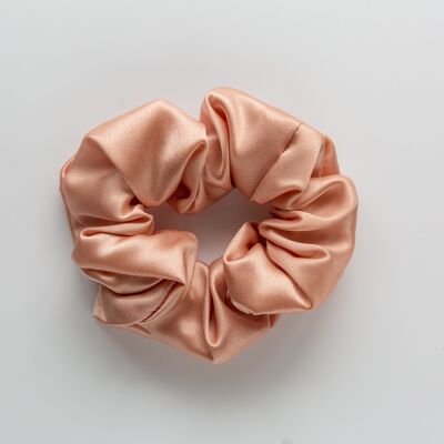 Rose gold midi scrunchie