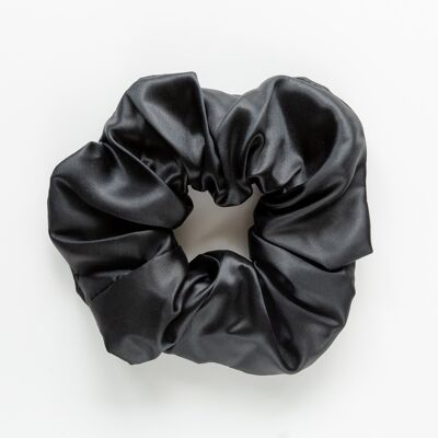 Black large scrunchie