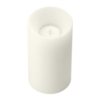 Tealight holder Cornelius, for a deep-set tealight, Ø 8 cm, height 15 cm