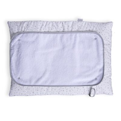 Stars & Stripes Roly Poly Travel & Change Mat® - Gris