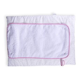 Stars & Stripes Roly Poly Travel & Change Mat® - Rose 5