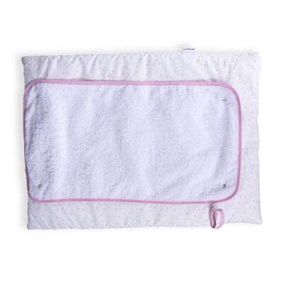 Stars & Stripes Roly Poly Travel & Change Mat® - Rose
