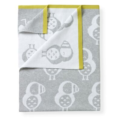 Piper the Puffin Reversible Blanket